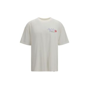 Represent White Cotton T-Shirt