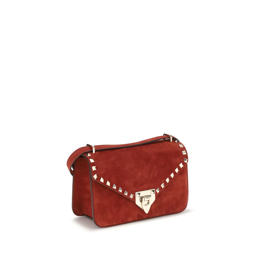 Valentino Garavani Multicolor Suede Leather Shoulder Bag - immagine 2