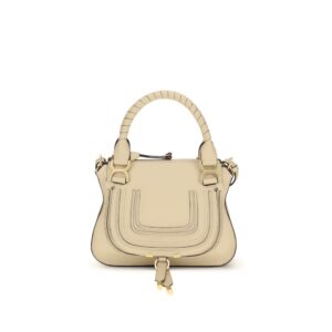 Chloé Beige Calf Leather Bos Taurus Handbag