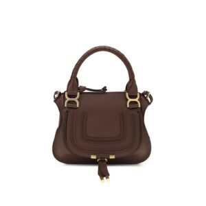 Chloé Brown Calf Leather Bos Taurus Handbag