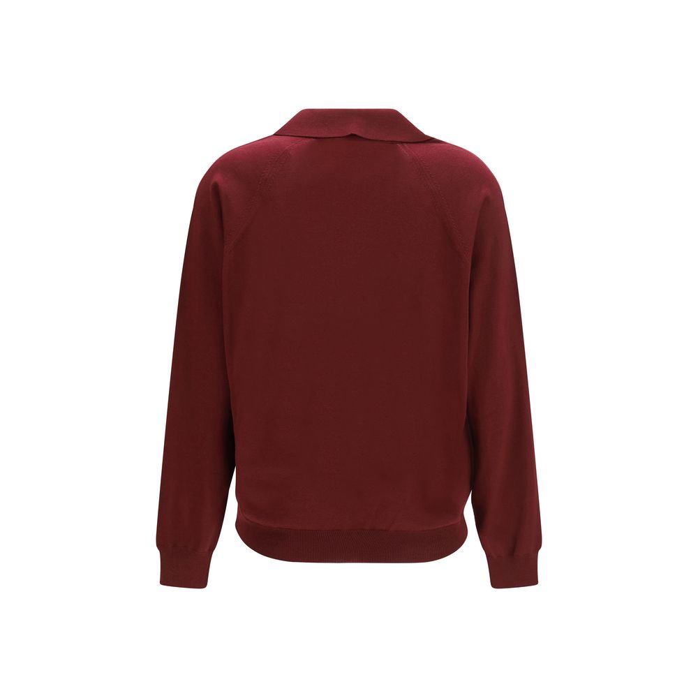 Miu Miu Bordeaux Wool Oves Aries Cardigan - immagine 2