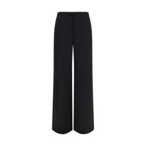 Gucci Black Wool Oves Aries Casual Pants
