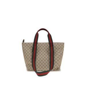 Gucci Beige Polyester Shoulder Bag