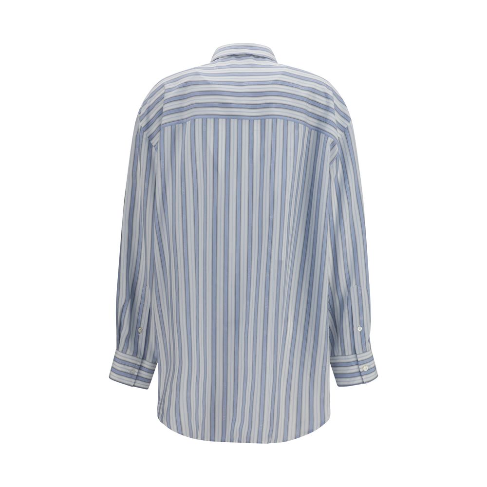 Gucci Blue Silk Shirt - immagine 2