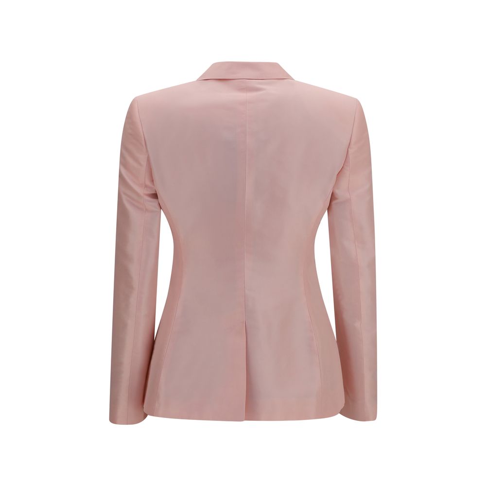 Gucci Multicolor Silk Full-Length Jacket - immagine 2