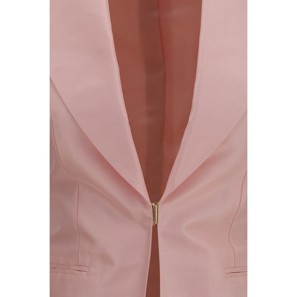 Gucci Multicolor Silk Full-Length Jacket - immagine 3