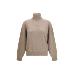 Brunello Cucinelli Brown Cashmere Turtleneck