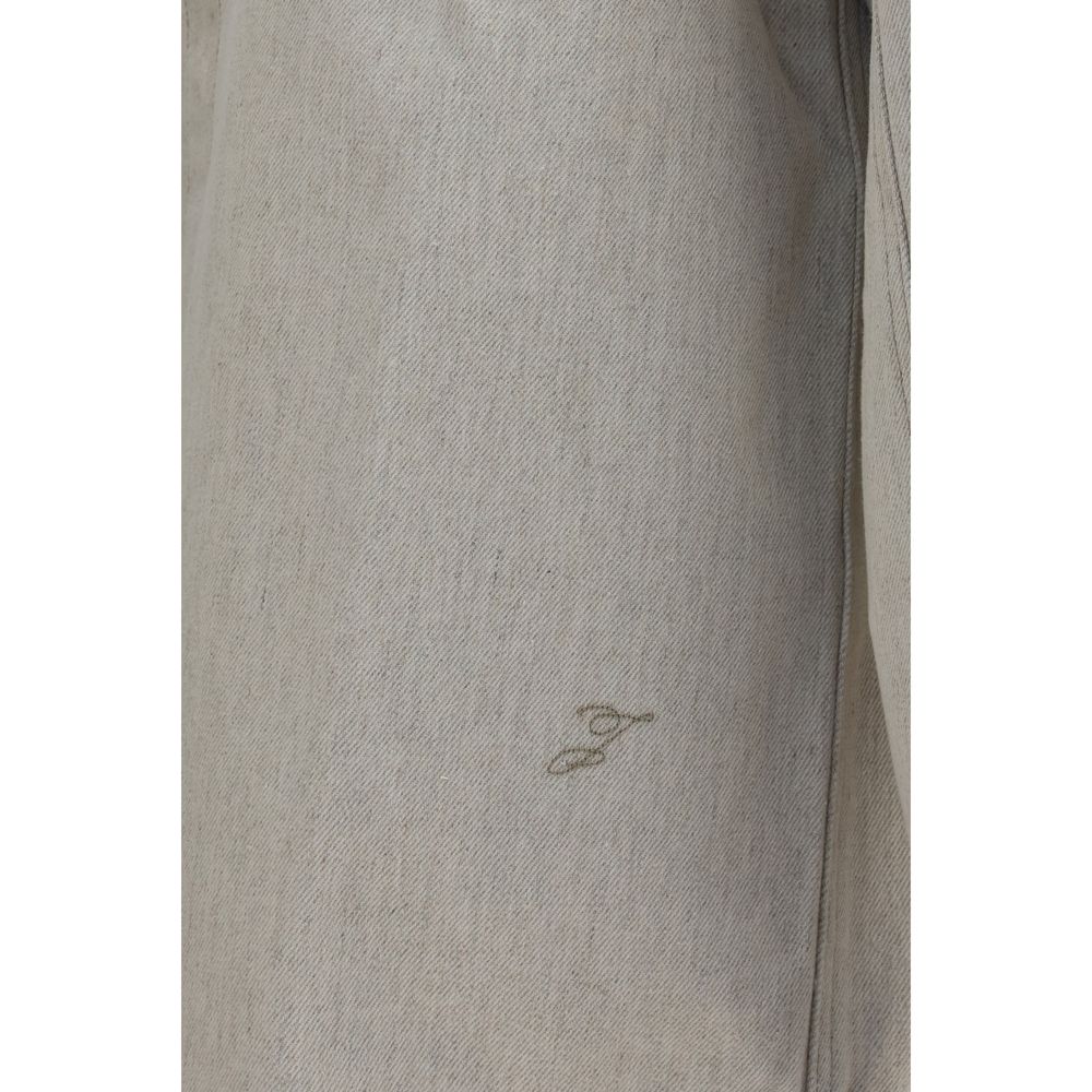 Jacquemus Beige Denim Shirt - immagine 3