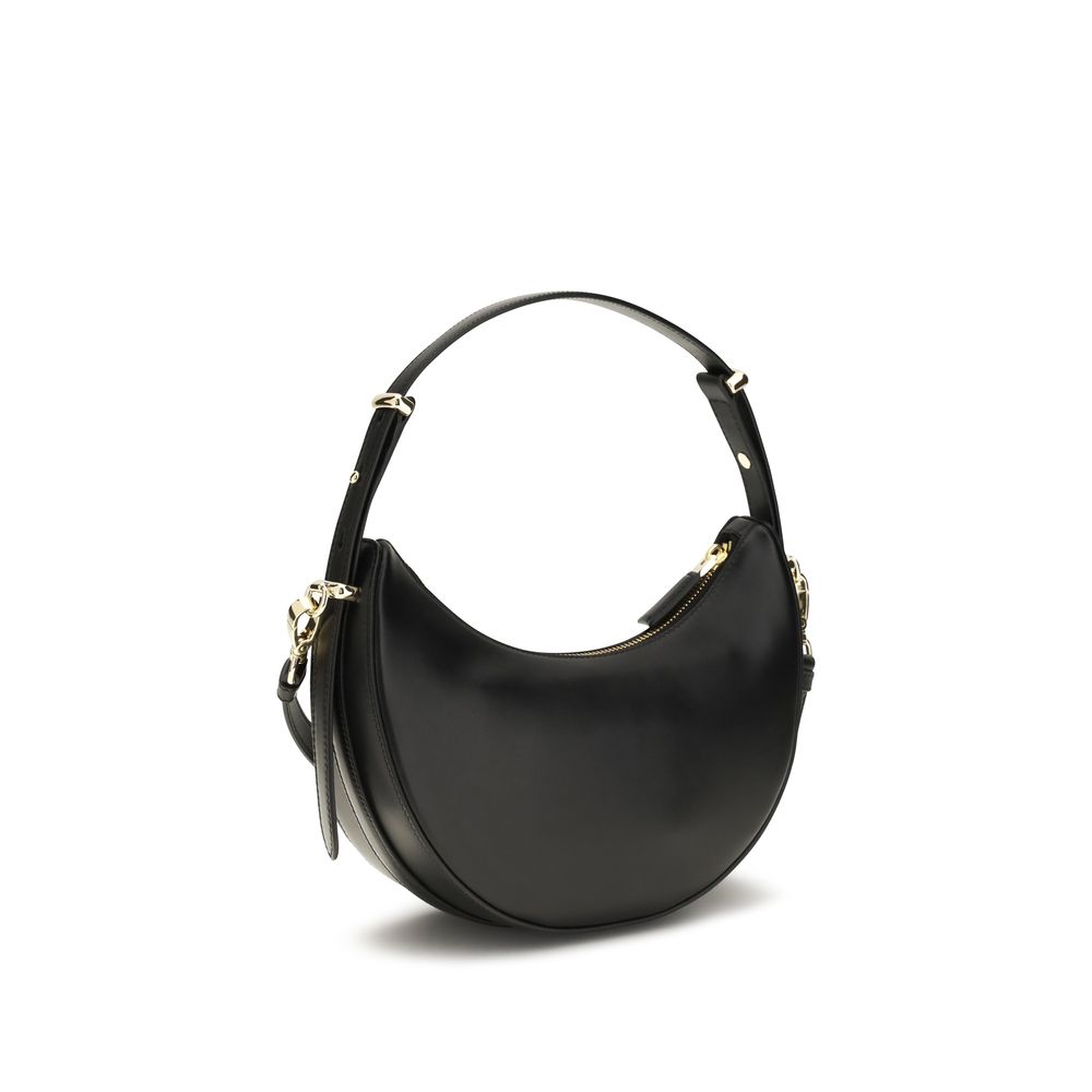 Prada Black Calf Leather Bos Taurus Shoulder Bag - immagine 3