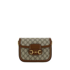 Gucci Brown Polyethylene Shoulder Bag