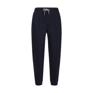 Brunello Cucinelli Blue Cotton Joggers (Workout Pants)