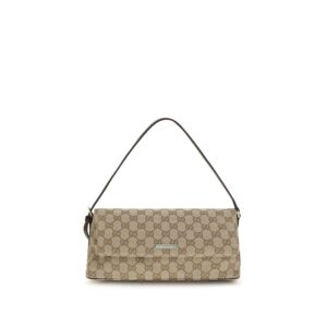 Gucci Brown Polyester Shoulder Bag