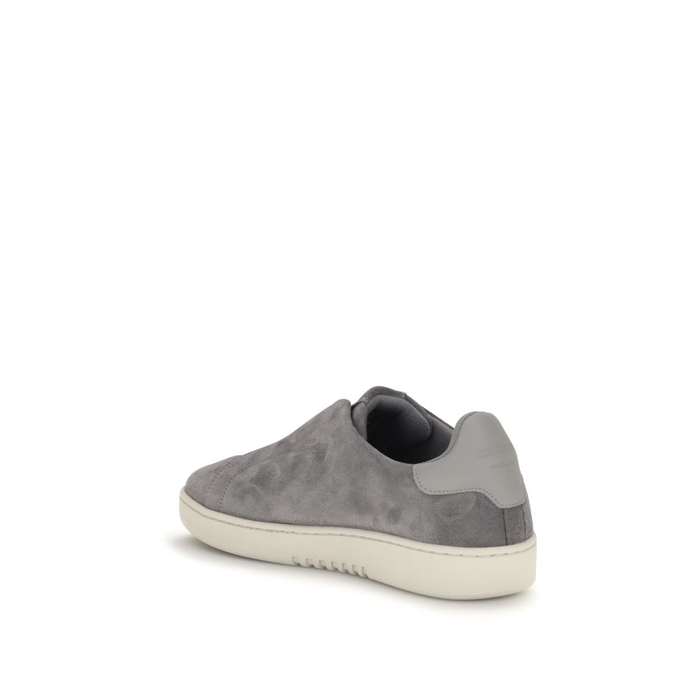 Axel Arigato Gray Calf Leather Bos Taurus Low Top Sneakers - immagine 3
