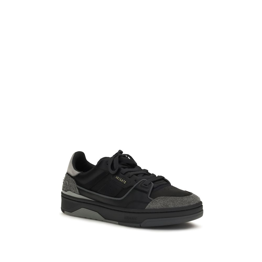 Axel Arigato Black Calf Leather Bos Taurus Low Top Sneakers - immagine 2