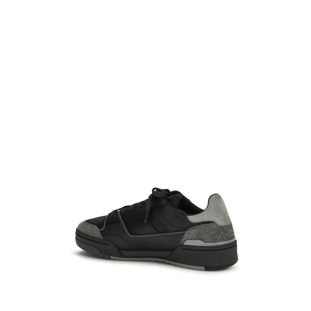 Axel Arigato Black Calf Leather Bos Taurus Low Top Sneakers - immagine 3