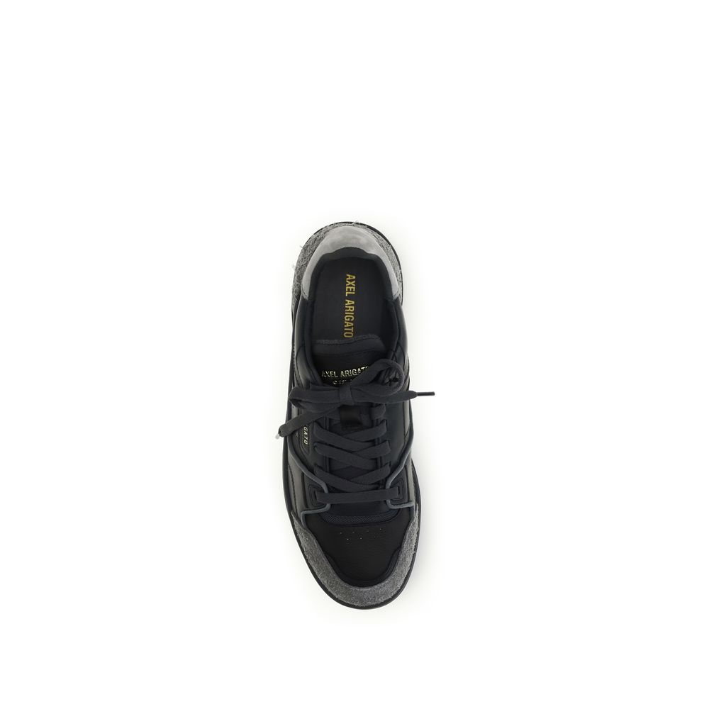 Axel Arigato Black Calf Leather Bos Taurus Low Top Sneakers - immagine 4