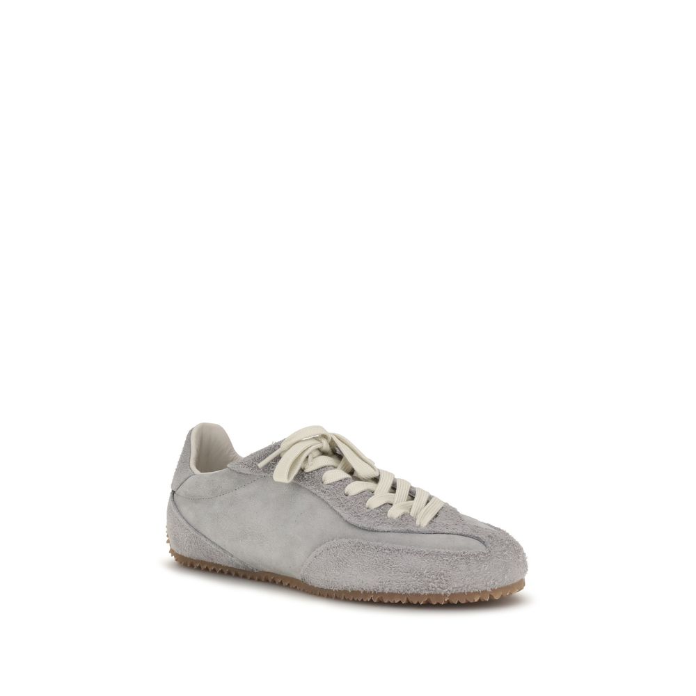 Axel Arigato Gray Calf Leather Bos Taurus Low Top Sneakers - immagine 2