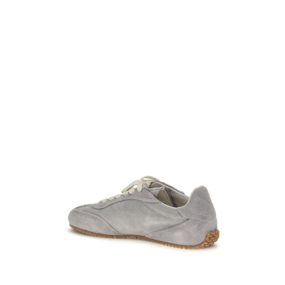 Axel Arigato Gray Calf Leather Bos Taurus Low Top Sneakers - immagine 3