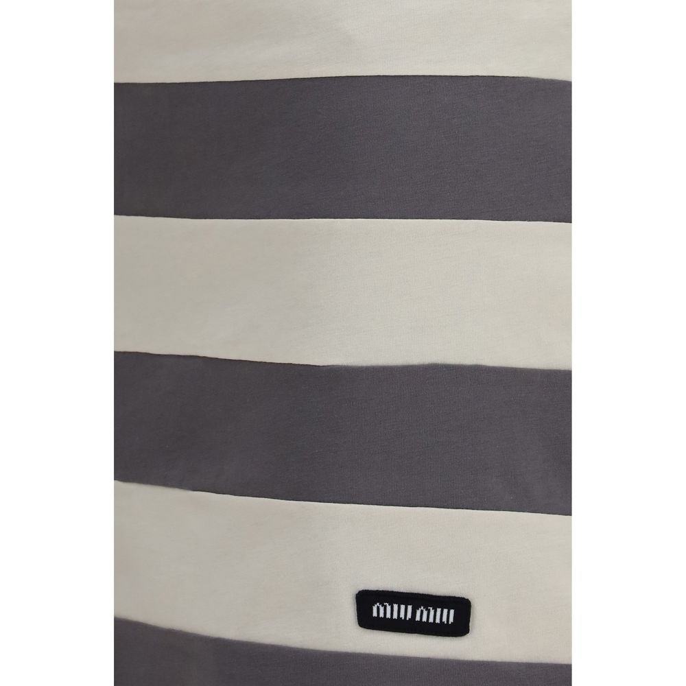 Miu Miu Multicolor Cotton Mini Skirt - immagine 3