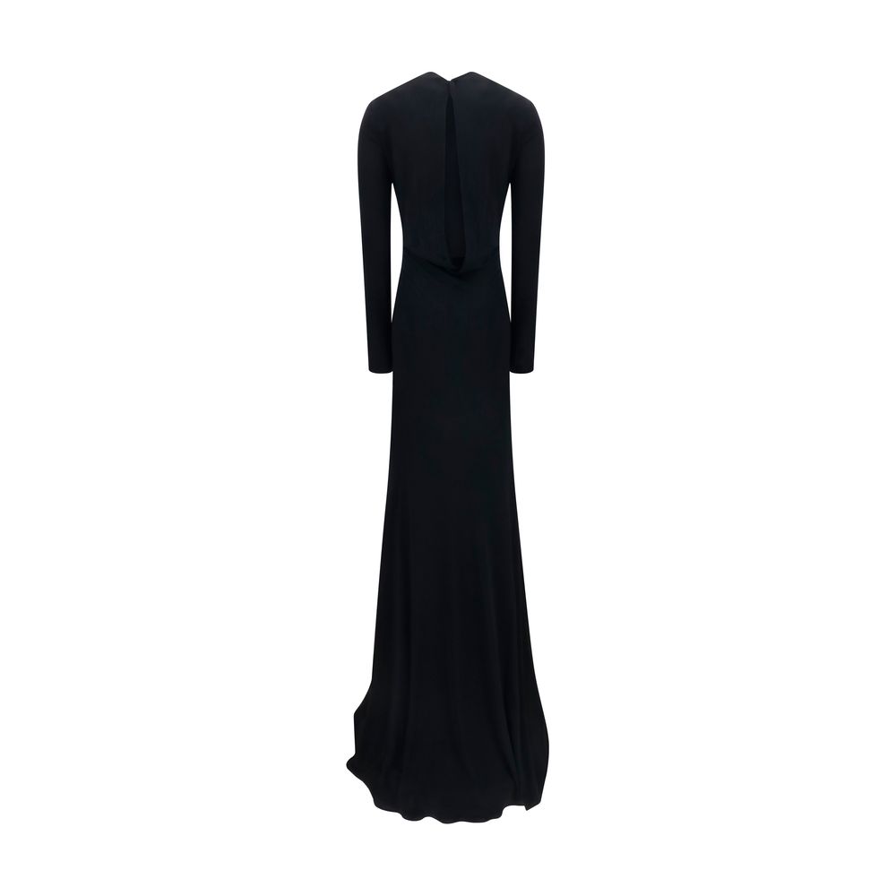 Tom Ford Black Viscose Cocktail Dress - immagine 2