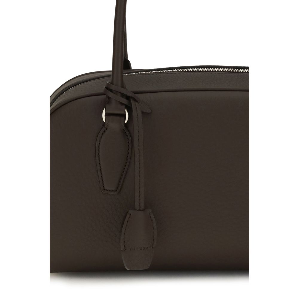 The Row Brown Calf Leather Bos Taurus Shoulder Bag - immagine 4