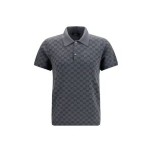 Gucci Gray Wool Oves Aries Polo Shirt