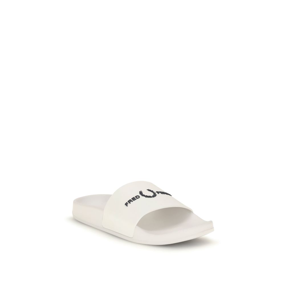 Fred Perry White Rubber Sandals - immagine 2