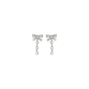 Self-Portrait Silver Brass Earrings