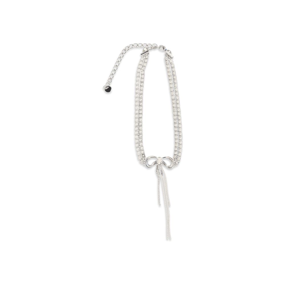 Self-Portrait Silver Brass Necklace - immagine 2
