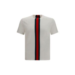 Gucci White Cotton T-Shirt