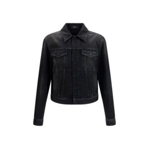 Gucci Blue Cotton Denim Jacket