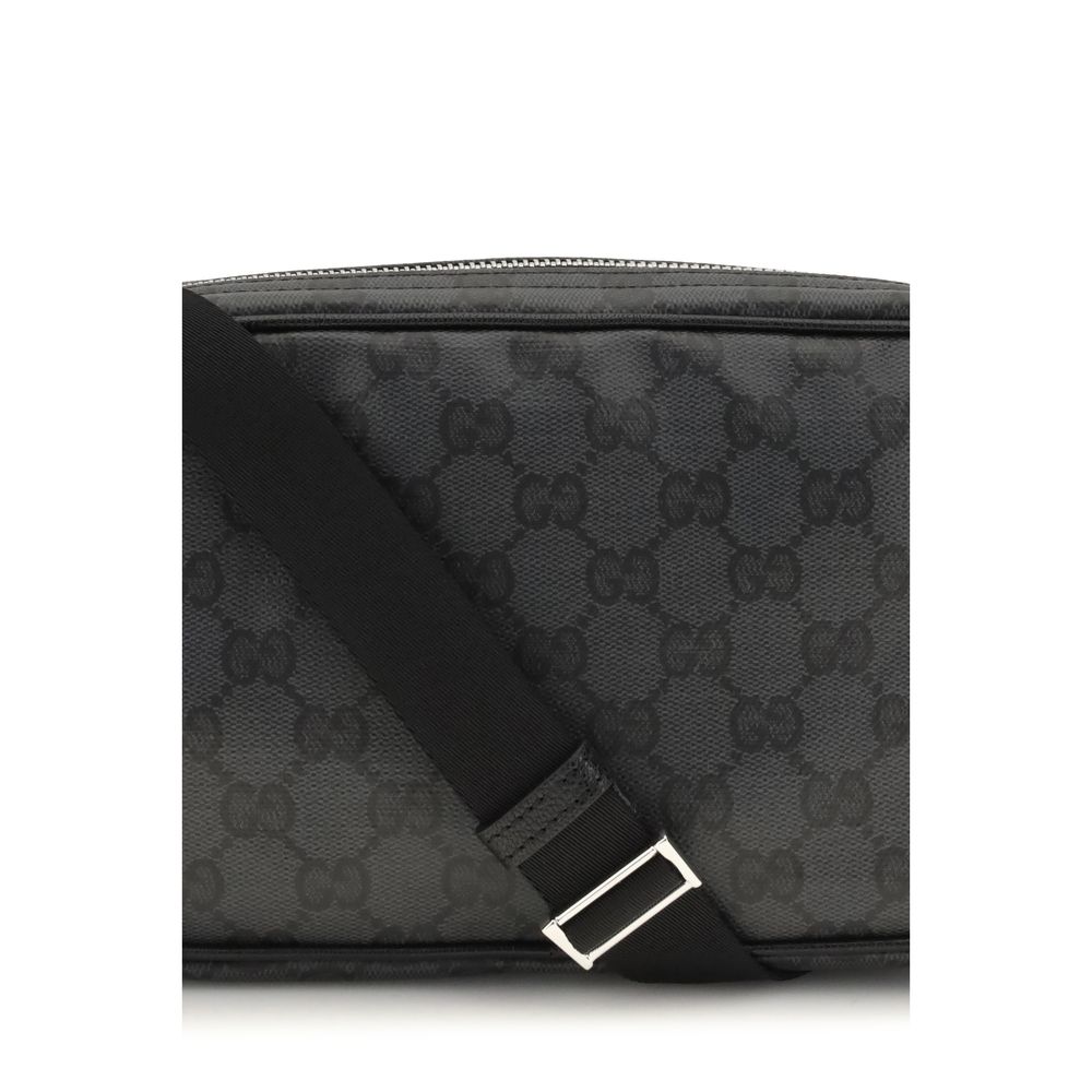Gucci Black Cotton Shoulder Bag - immagine 4