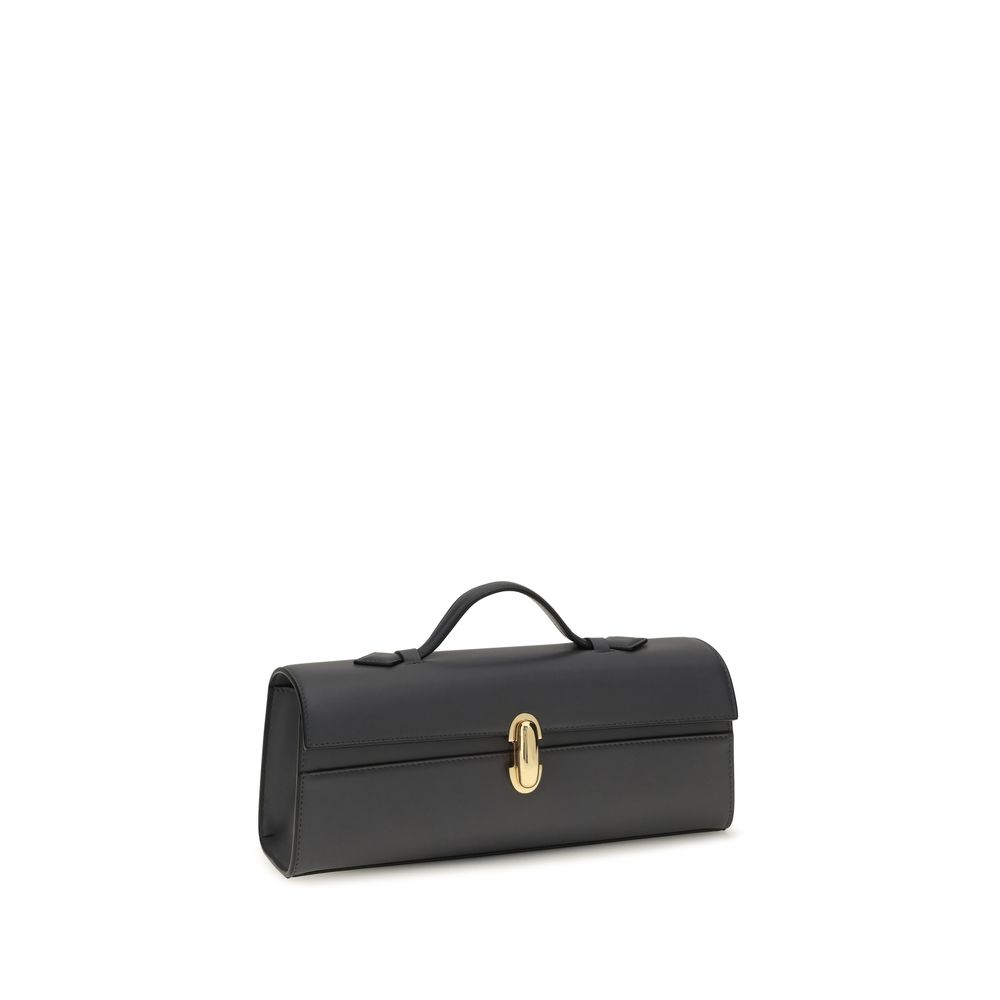 Savette Gray Calf Leather Bos Taurus Handbag - immagine 2