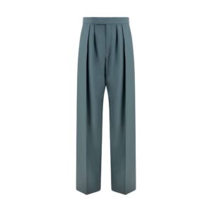 Chloé Bicolor Wool Oves Aries Dress Pants