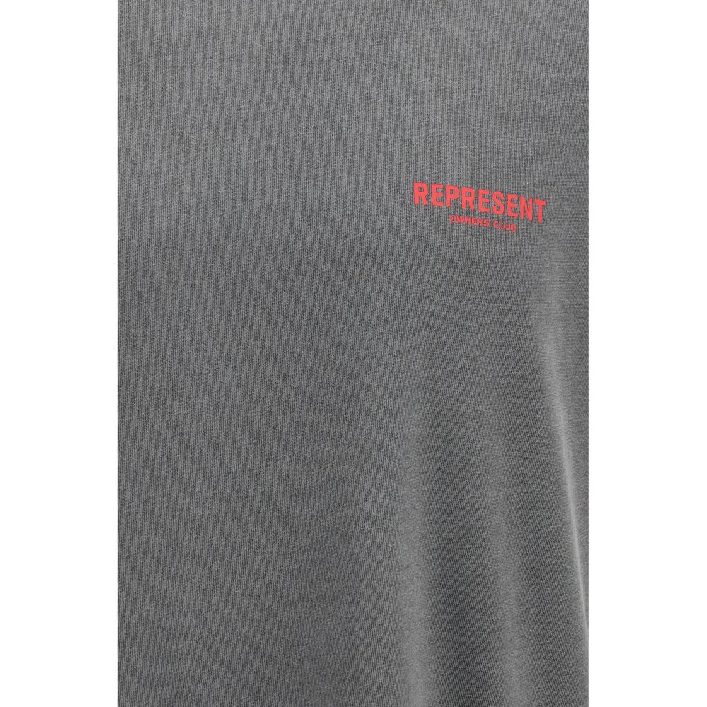 Represent Gray Cotton T-Shirt - immagine 3