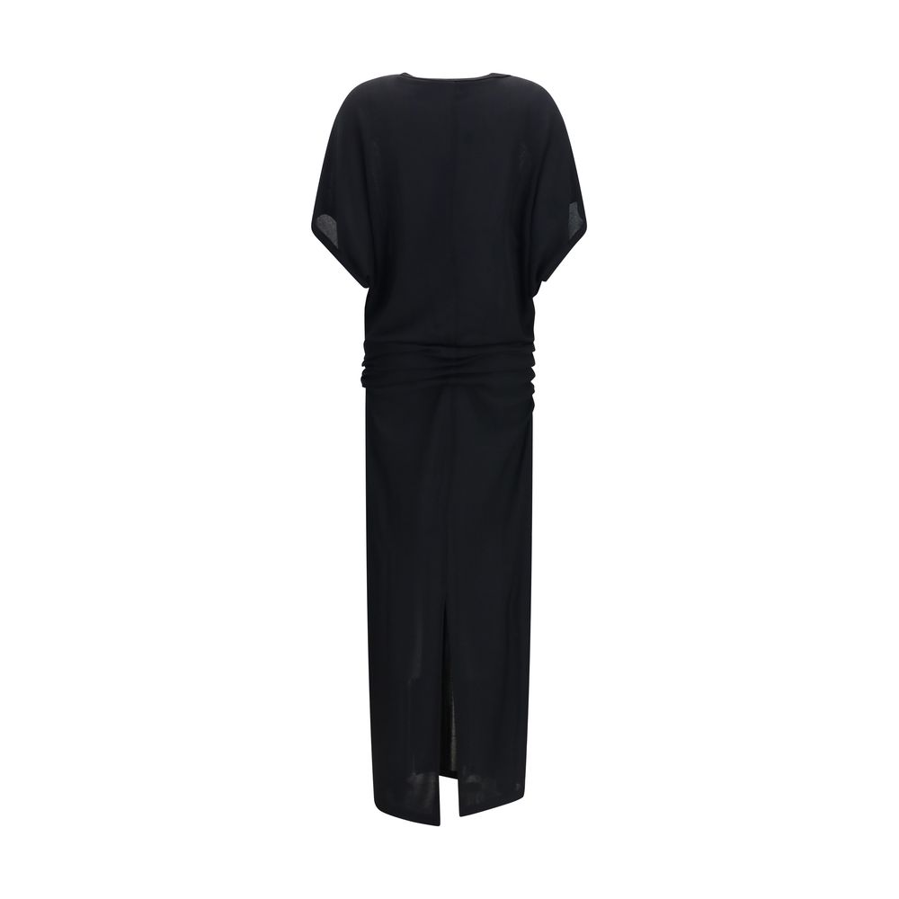 The Row Black Viscose Casual Dress - immagine 2