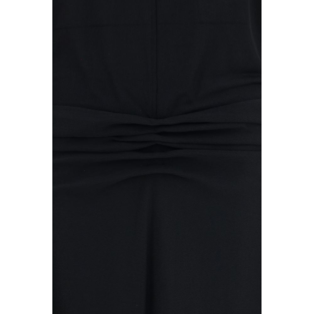 The Row Black Viscose Casual Dress - immagine 3