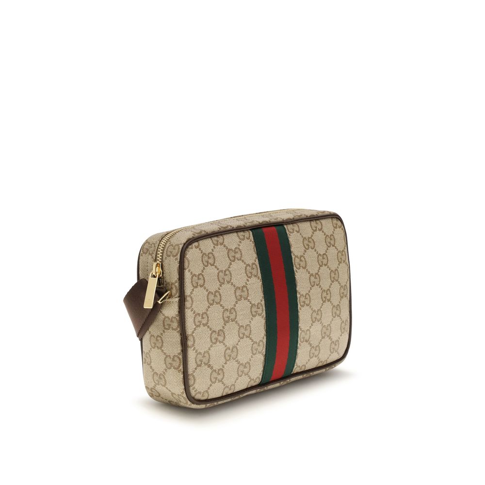 Gucci Beige Cotton Shoulder Bag - immagine 2