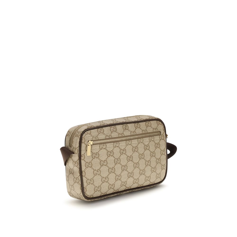 Gucci Beige Cotton Shoulder Bag - immagine 3