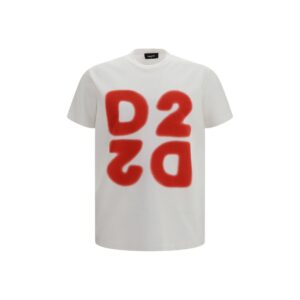 Dsquared² White Cotton T-Shirt
