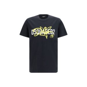 Dsquared² Black Cotton T-Shirt