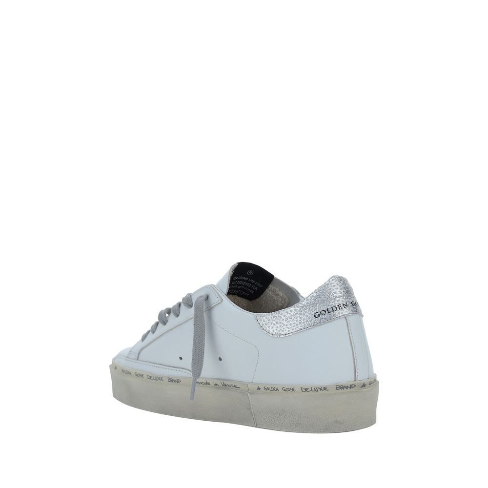 Golden Goose White Calf Leather Bos Taurus Low Top Sneakers - immagine 3