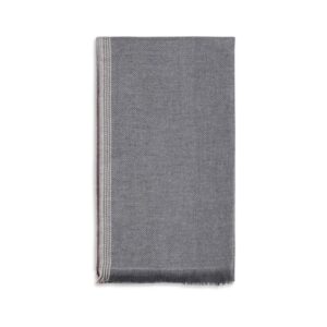 Brunello Cucinelli Gray Cashmere Scarf