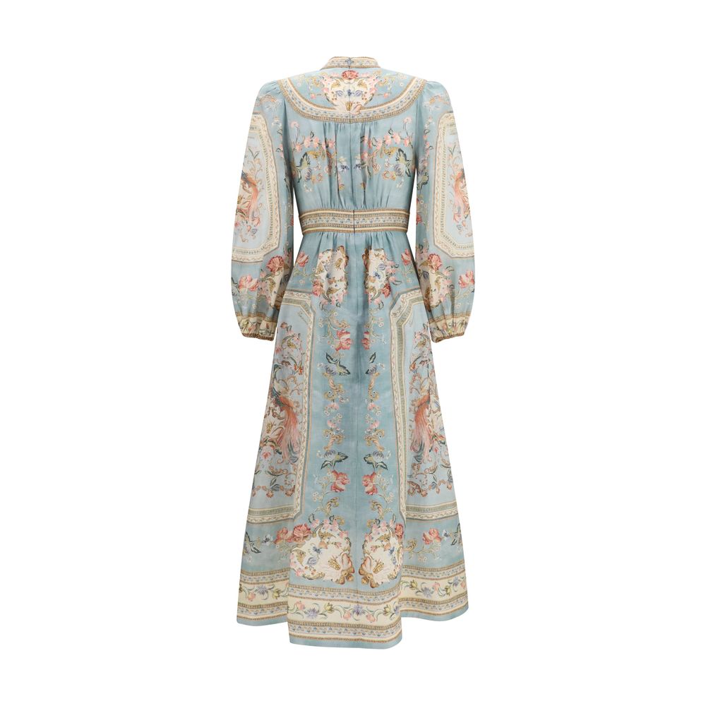 Zimmermann Multicolor Linen Casual Dress - immagine 2