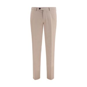 Brunello Cucinelli Beige Cotton Casual Pants