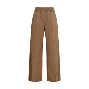Brunello Cucinelli Brown Cotton Casual Pants