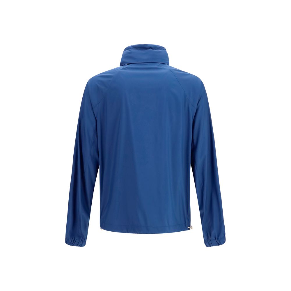 Brunello Cucinelli Blue Polyester Shell Jacket - immagine 2