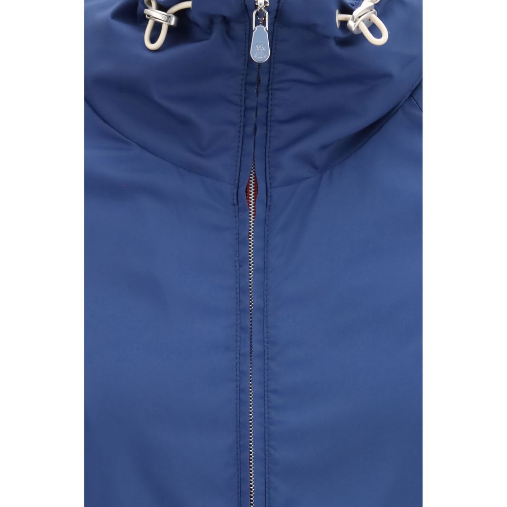 Brunello Cucinelli Blue Polyester Shell Jacket - immagine 3