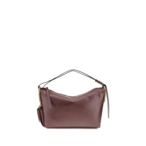 Marc Jacobs Bordeaux Calf Leather Bos Taurus Shoulder Bag