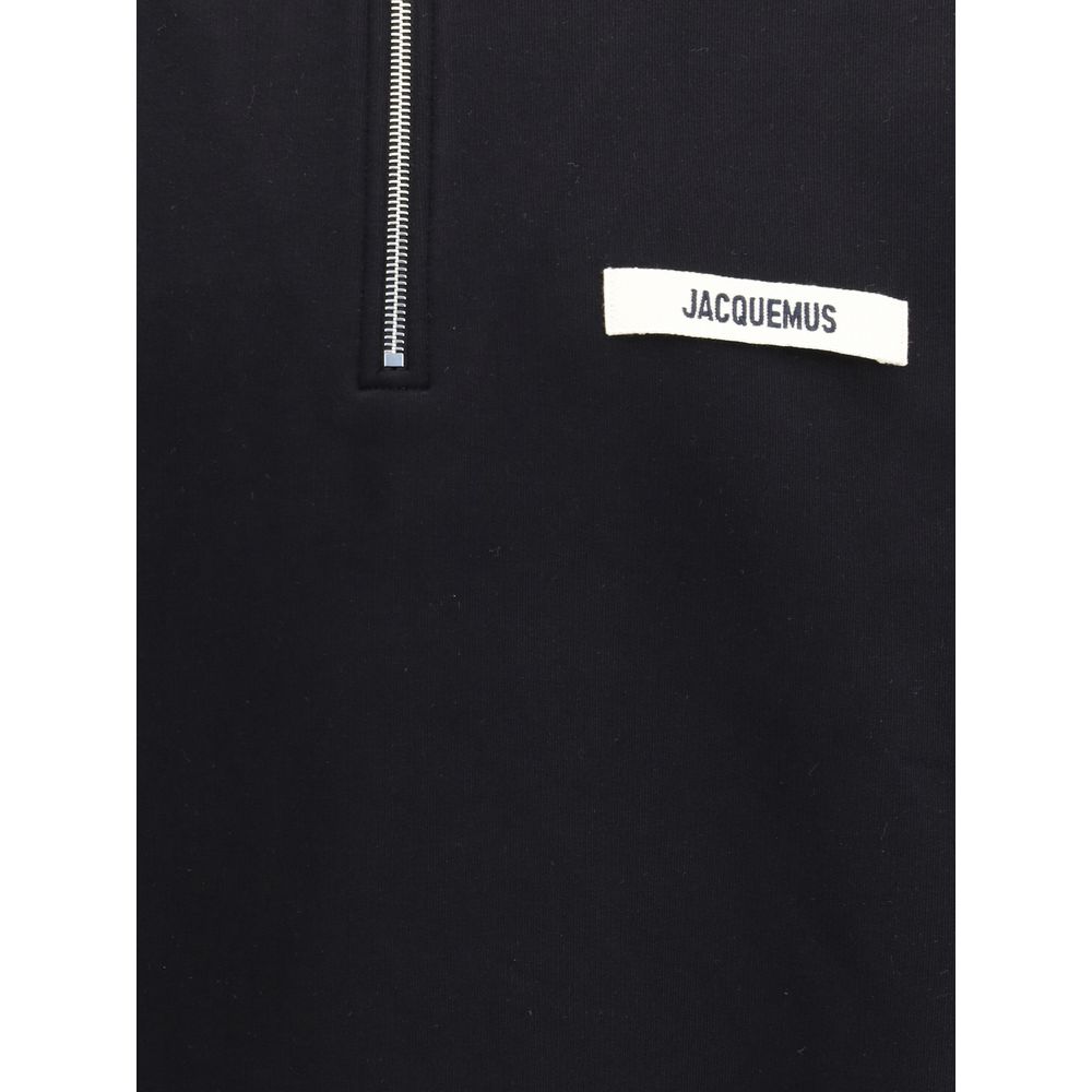 Jacquemus Black Cotton Sweatshirt - immagine 3